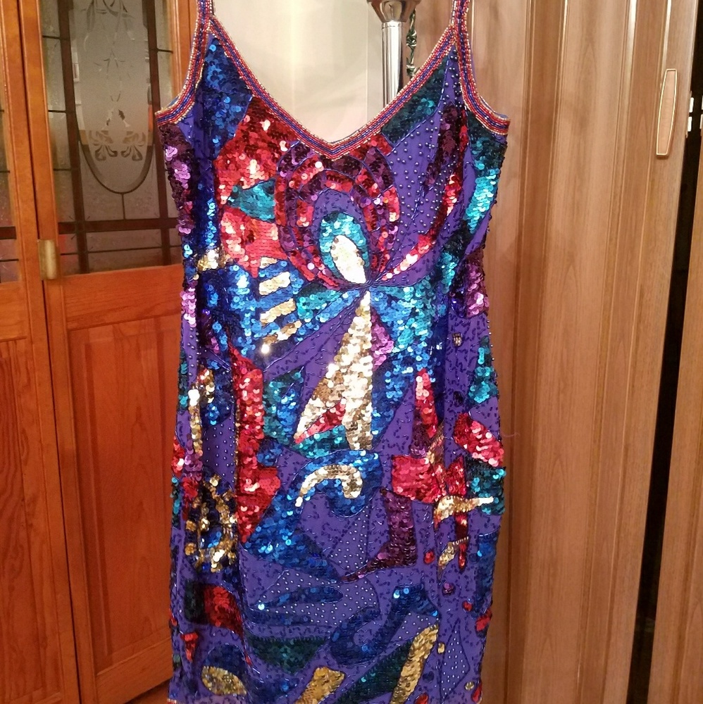 Vintage retro women's dress